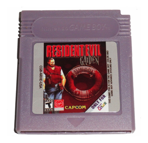 Resident Evil Gaiden Español Graba Game Boy Nuevo - Local