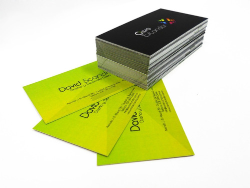5000 Tarjetas De Presentacion Full Color + 2 Lados + Diseño