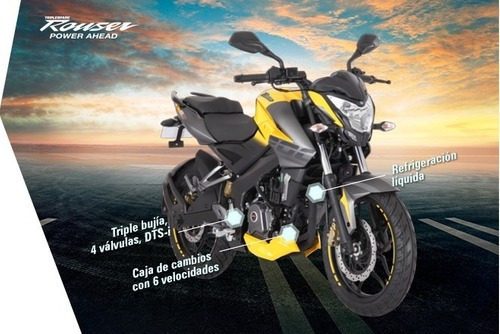 Imagen 9 de 25 de Bajaj Rouser 200 Ns Motozuni Morón