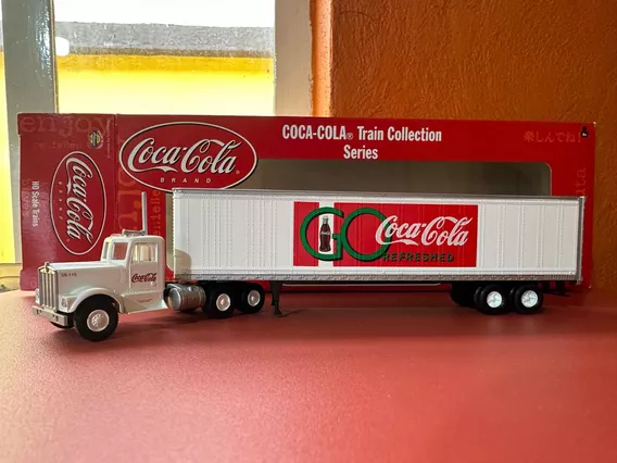 Tráiler A Escala 1/87 Coca Cola Athearn Nuevo