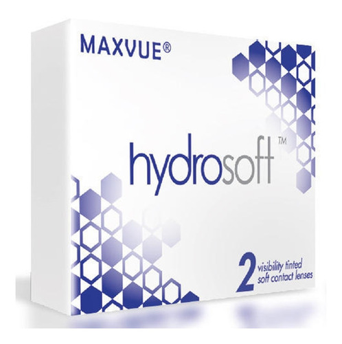 Lentes De Contacto Maxvue Hydrosoft Miopia Par Mensual