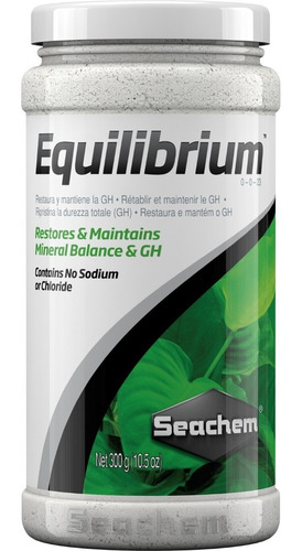 Seachem Equilibrium 300 Gr Minerales Plantas Acuario