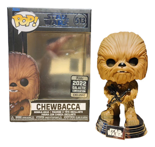 Chewbacca Galactic Convention Exclusive Funko Pop 