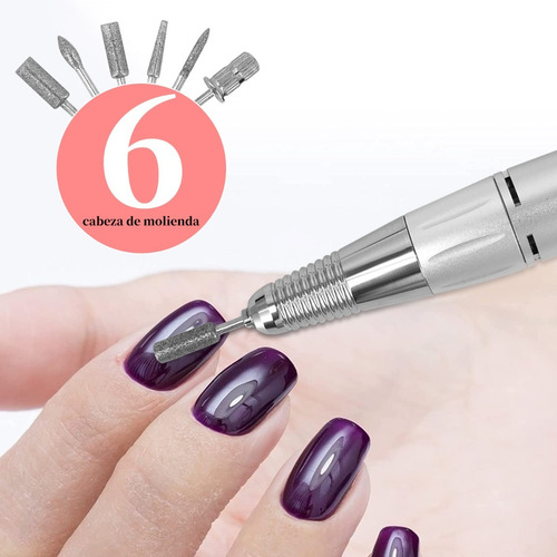 Imagen 4 de 9 de Torno Profesional Pulidor /uñas Maquina De Pedicure Pulidor