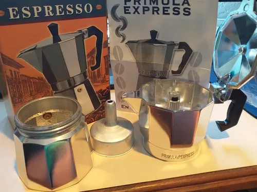 Greca eléctrica de café normal y expreso de 4 tazas