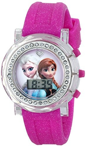 Reloj Disney Para Niñas Fzn3580 Ana Y Elsa Frozen Con