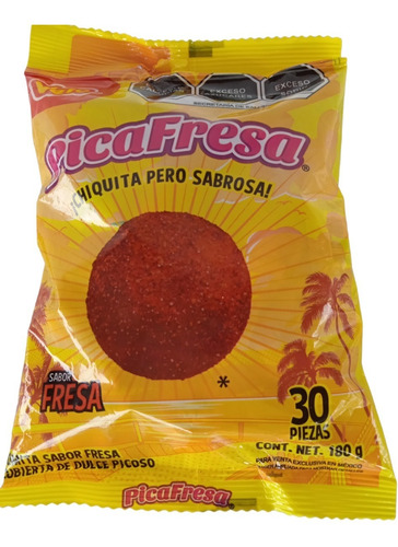 Picafresa Gomita Fresa Picosa - g a $8