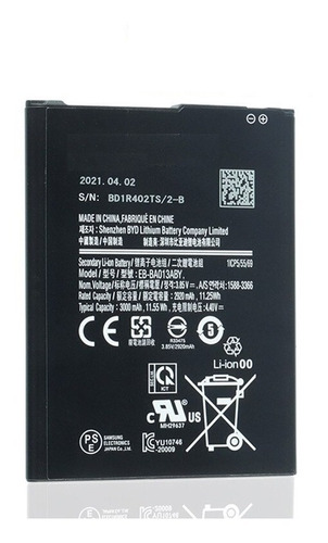 Imagen 1 de 1 de Batería Samsung A01 Core