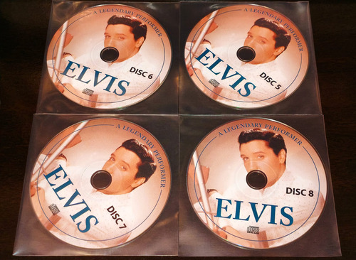 Elvis Presley - A Legendary Performer (box 8 Cds) Edição Limitada (Usado)