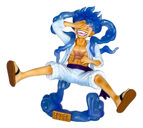 Monkey D Luffy Gear 5 Joy Boy Tambores De La Liberacion Pvc