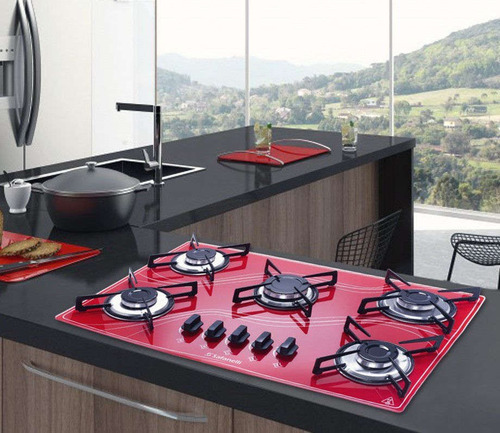 Fogão Cooktop 5 Bocas Color Safanelli Várias Cores