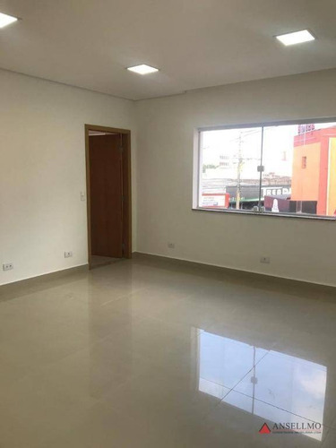 Imagem 8 de 17 de Sala Para Alugar, 90 M² Por R$ 1.500,00/mês - Centro - São Bernardo Do Campo/sp - Sa0523