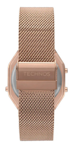 Relogio Technos Feminino Crystal Rose Bj3851ak/4p