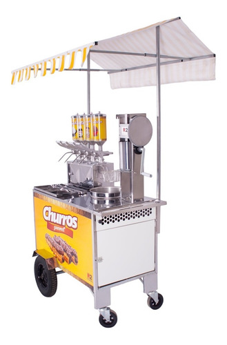 Imagem 3 de 6 de Carrinho Churros Gourmet Masseira Engrenagem 4 Doceiras - R2