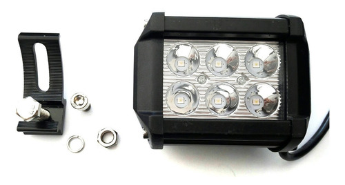 Imagen 4 de 6 de 2 Exploradoras 6 Led 7600lm 48w Fijas Estrober Alta Potencia