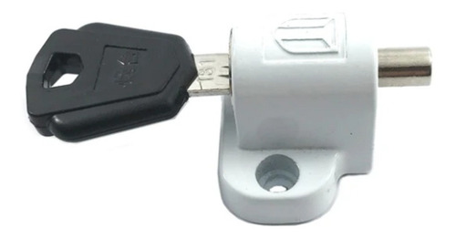 Imagen 2 de 4 de Cerradura Seguridad Niños Con Llave Para Ventana Corrediza