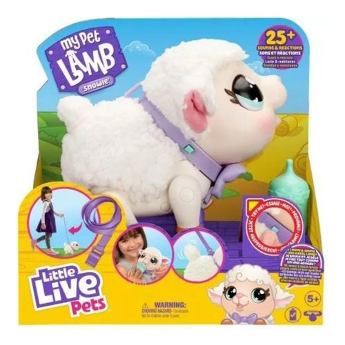 Little Live Pets Cordero Snowie Interactivo C/acc Tictoys