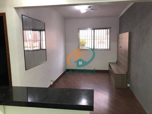 Imagem 3 de 16 de Apartamento Garden Com 1 Dormitório À Venda, 50 M² Por R$ 210.000,00 - Vila Leonor - Guarulhos/sp - Gd0018