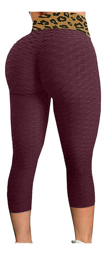 Pantalones De Yoga Con Estampado A La Moda Para Mujer, Talla