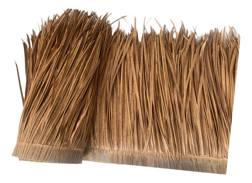A Decoraciones En Rollo De Paja Para Techo Marrón Y Negro