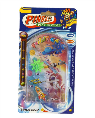 Pinball Juego Infantil De Destreza Souvenir Laberintos