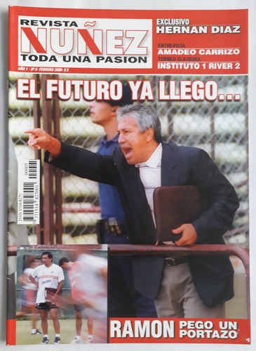 Revista Nuñez Toda Una Pasion N° 5 - River Año 2000 Fs