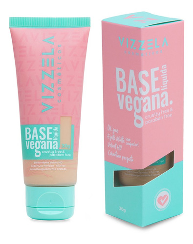 Base Líquida Vizzela Vegana