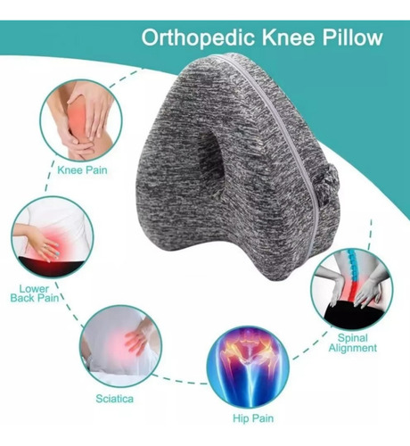Almohada Ortopédica For Piernas Y Rodilleras, 2 Piezas