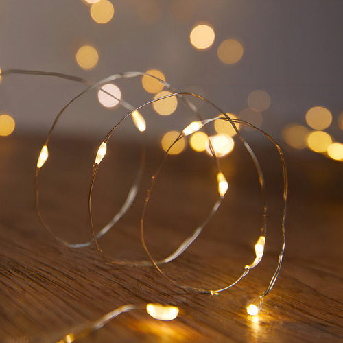 Paquete De 5 Luces De Hadas Que Funcionan Con Pilas, 7 Pies, 20 Luces Led Con Temporizador, Luces De Luciérnaga Impermeables En Alambre Plateado Para Decoración De Hogar, Fiesta, Boda, Navidad, 6