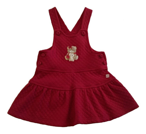 Imagem 4 de 10 de Conjunto Infantil Menina Salopete E Body Manga Longa