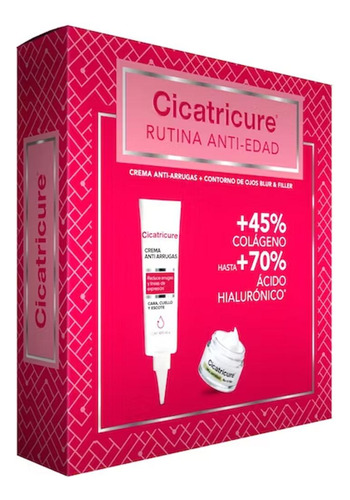 Pack Cicatricure Crema Anti-edad Fps 50 + Contorno De Ojos