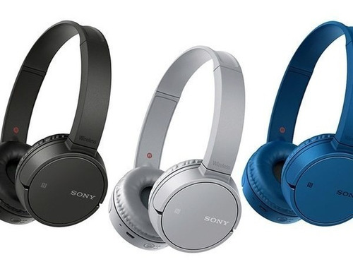 Audífonos Inalámbricos Sony Bluetooth Y Nfc  Zx220bt Azul