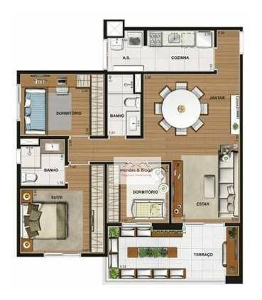 Imagem 15 de 20 de Condomínio Dolce Villa Apartamento Com 3 Dormitórios À Venda, 86 M² Por R$ 680.000 - Vila Maria Alta - São Paulo/sp - Ap2318