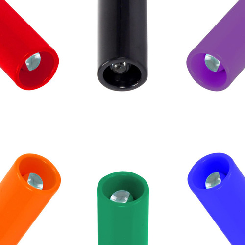 Linterna Desechable De Colores Dixie Ems Con Indicador De Pu