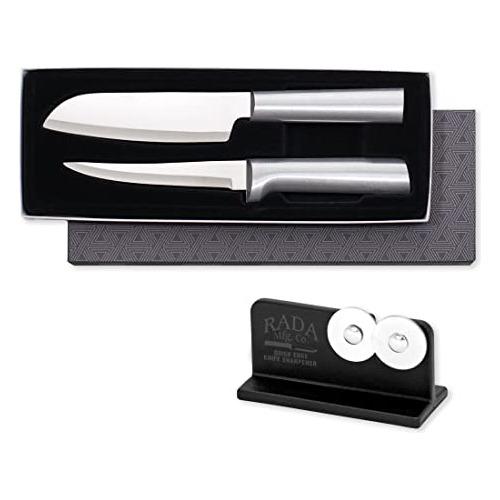 Two Piece Knife Stainless Steel Cooks Choice Gift Se...