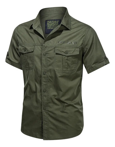 Camisa Táctica Militar Para Hombre, Pantalones Cortos De ALG