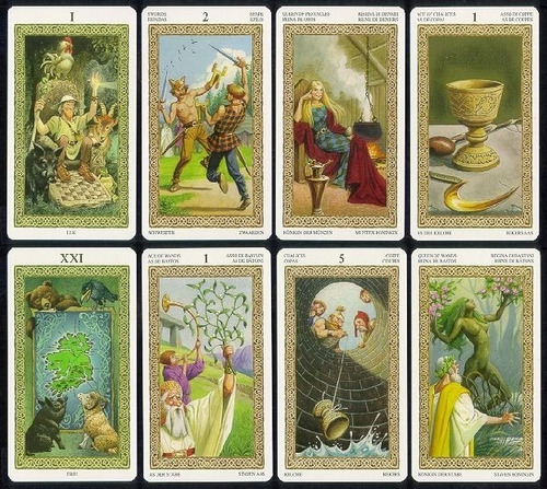 Tarot De Los Druidas Set De Cartas Tarot