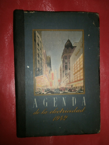 Agenda De La Electricidad 1942 Cade Sin Escritos! Buen Est!