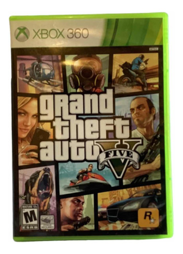 Gta 5 Xbox 360 (con Mapa)