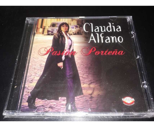 Claudia Alfano Pasión Porteña. Cd Nuevo Cerrado