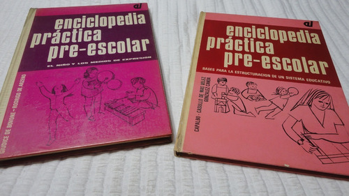 Lote De 2 Tomos Enciclopedia Practica Pre- Escolar