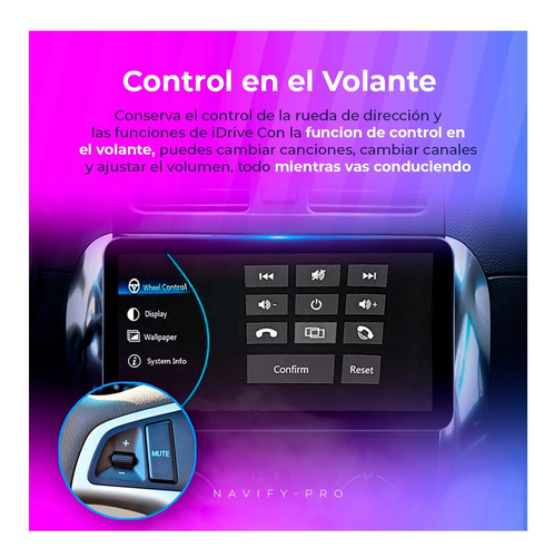 Autoradio Android Carplay Wifi Mitsubishi Lancer 2001-2007