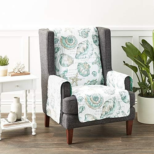 Barefoot Bungalow Cruz Slipcover, Sillón, Blanco
