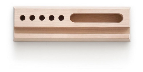 Imagen 5 de 7 de Soporte Organizador De Escritorio Woodesk Madera Home Office