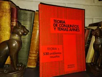 Comprar Teoria De Conjuntos Y Temas Afines - Lipschutz
