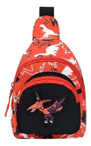 Bandolera Dinosaurio Niño Mochila Pechera Dinosaurio Infantil