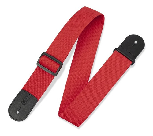 Correa Para Guitarra Strap Levys M8poly Red Basic 5cm/135cm