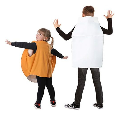 Eraspooky Kids Galletas Y Leche Disfraz De Halloween Comida