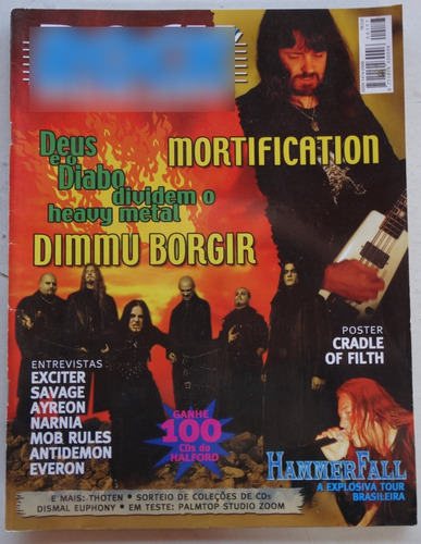 Rock Brigade Nº 177 Editora Rock Brigade Abr 2001