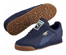 tenis puma mujer azul marino
